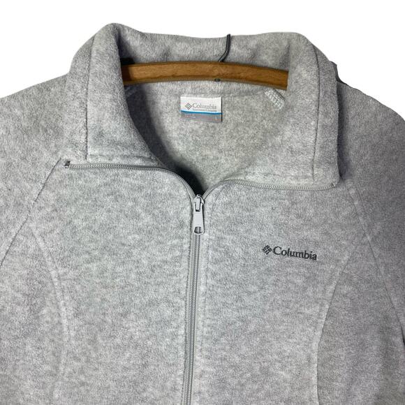 COLOMBIA “Benton Springs” Full Zip Fleece Jacket Women’s Size L - Picture 3 of 9